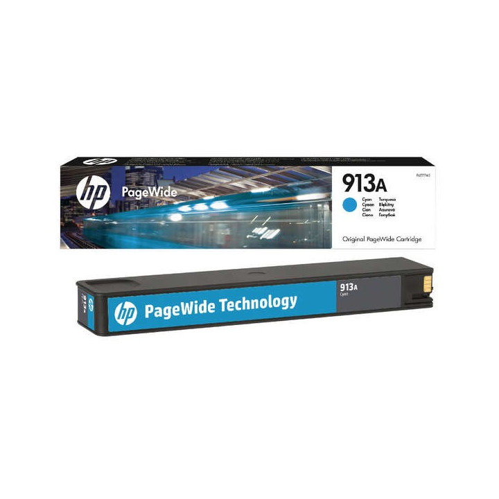 Tinta HP Pagewide 913A Cyan | InfoChen Canarias