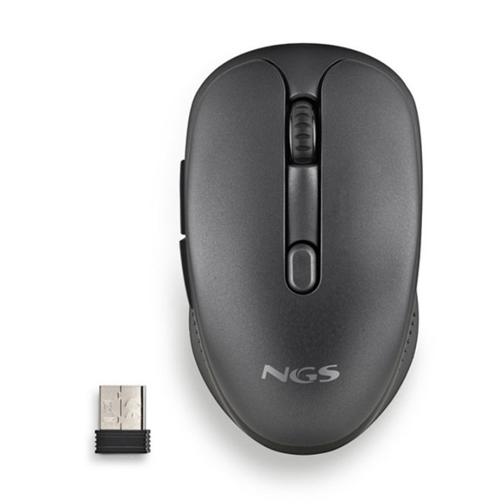 Raton Ngs Evo Rust Wireless Silent Black | InfoChen Canarias