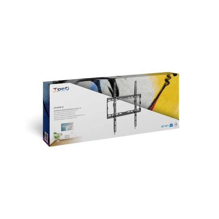 Soporte Pared TV Monitor Tooq 32-70 45KG Black | InfoChen