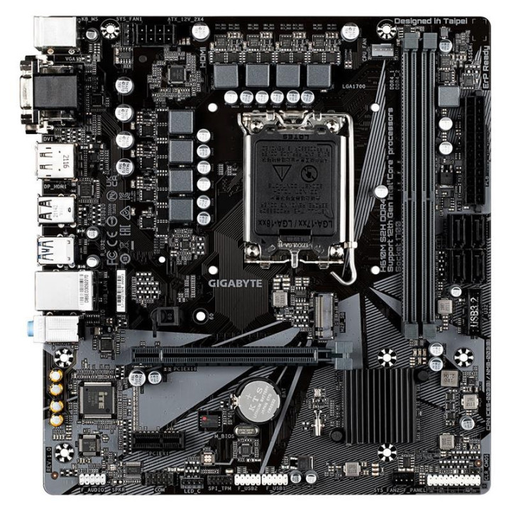 Placa Base Gigabyte GA-H610M-H DDR4 VGA + HDMI | InfoChen