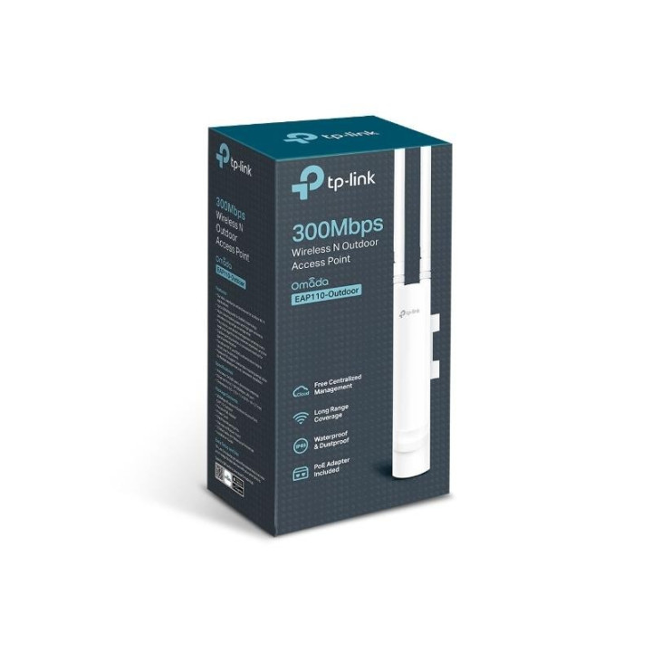 Access Point Tp-Link Omada EAP110 WIFI N300 Exterior POE |