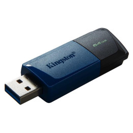 Pen Drive 64GB Kingston Exodia USB 3.2 Blue | InfoChen Canarias