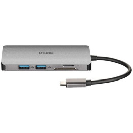 Dock Hub USB D-Link 8 En 1 DUB-M810 USB-C | InfoChen Canarias