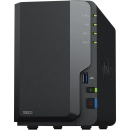 Unidad NAS Synology 2 Hdd/ssd Disktation CPU 1.7GHZ 4 Nucleos |
