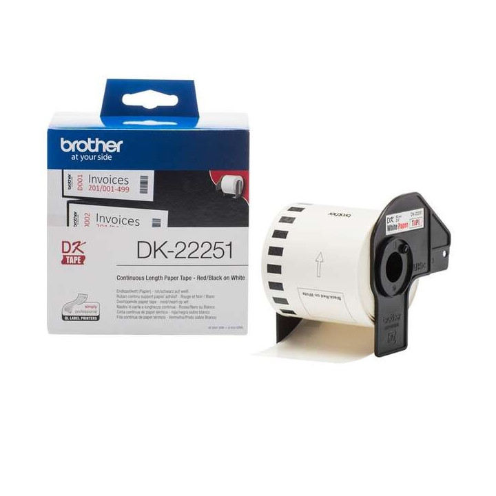Etiquetas Brother DK22251 | InfoChen Canarias