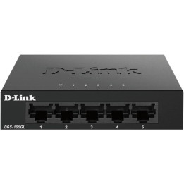 Switch D-Link Gigabit 5 Puertos DGS-105L Metalico | InfoChen