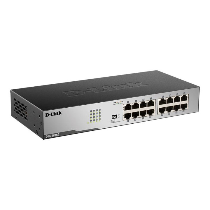 Switch D-Link Gigabit 16 Ports DGS-1016D Rack | InfoChen Canarias