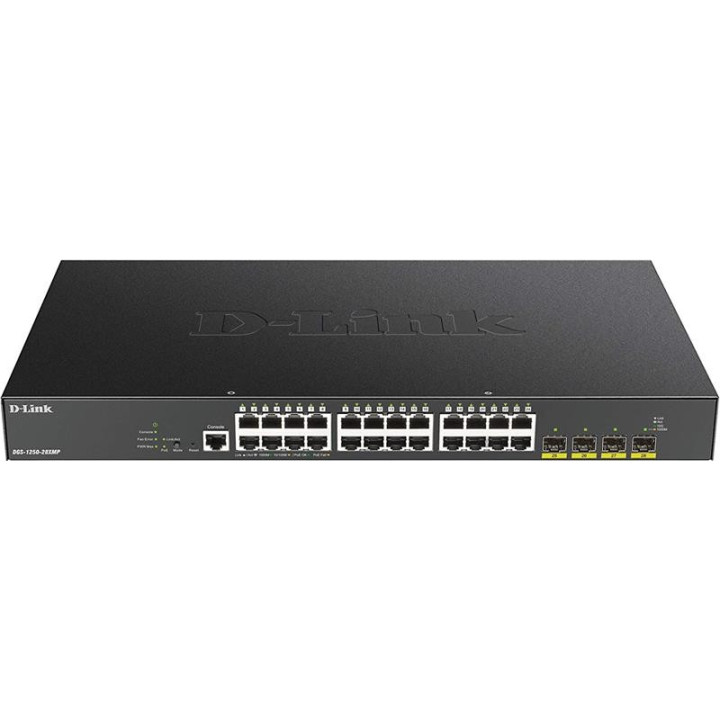 Switch D-Link Gigabit 28 Puertos DGS-1250-28X 24+4 10G Sfp+ |