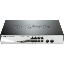 Switch D-Link Gigabit 8 Puertos DGS-1210-08P POE Uplink |