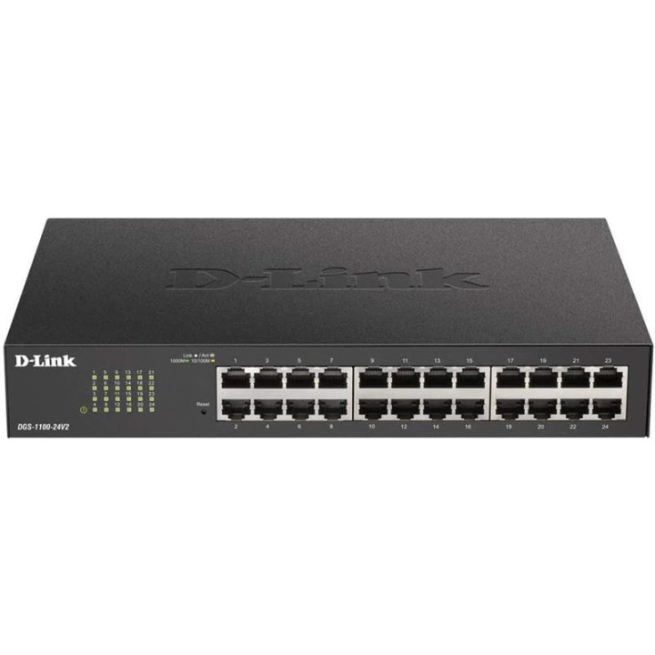 Switch D-Link Gigabit 24 Puertos Easysmart Gestionable | InfoChen