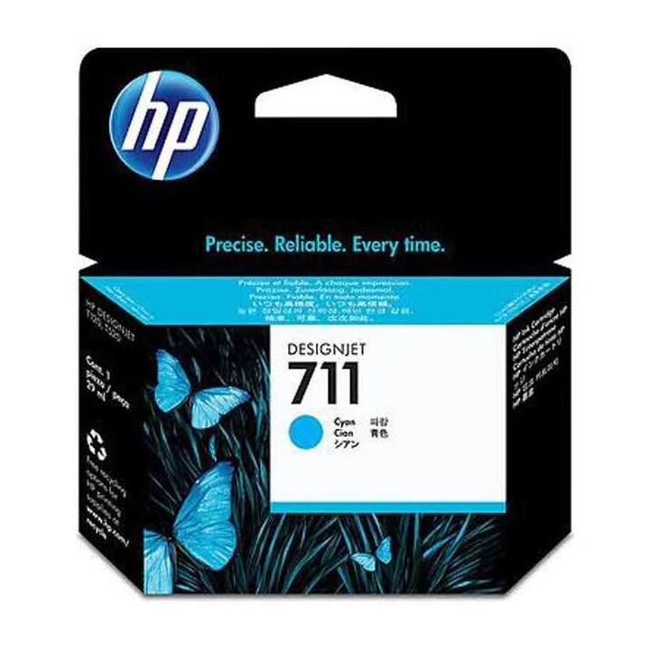 Tinta HP 711 CZ130A Cyan | InfoChen Canarias