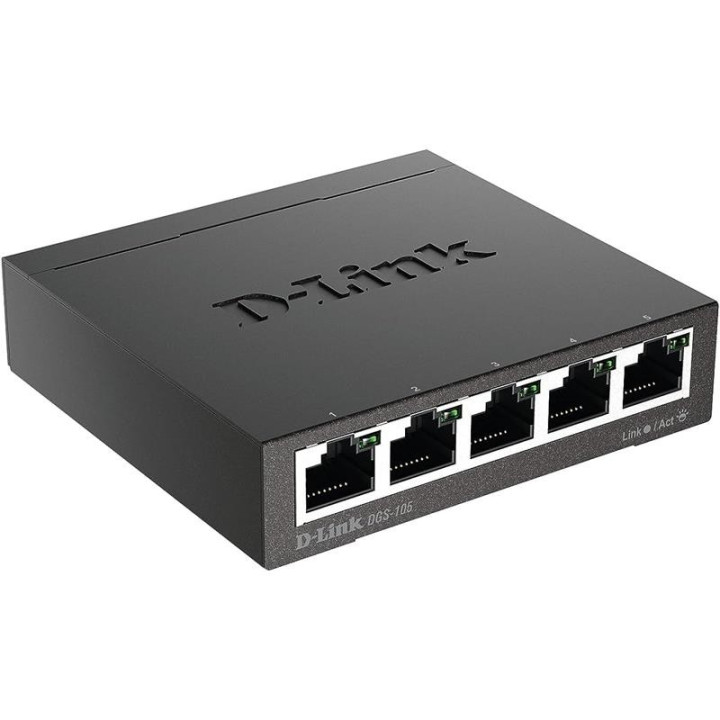 Switch D-Link Gigabit 5 Puertos DGS-105/E | InfoChen Canarias