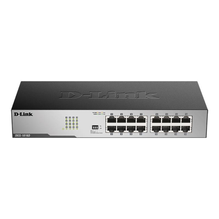 Switch D-Link Gigabit 16 Ports DGS-1016D Rack | InfoChen Canarias