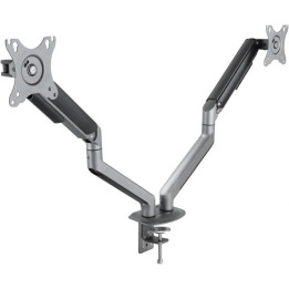 Soporte De Mesa Tv/monitor Tooq DB4132TNR-G 17-32 2 Brazos