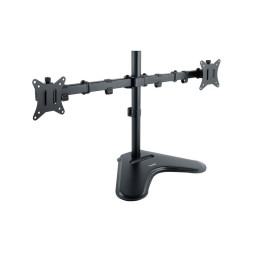 Soporte De Mesa Monitor 2 Tooq Reg.altura Gir. Incl. 9KG Black |