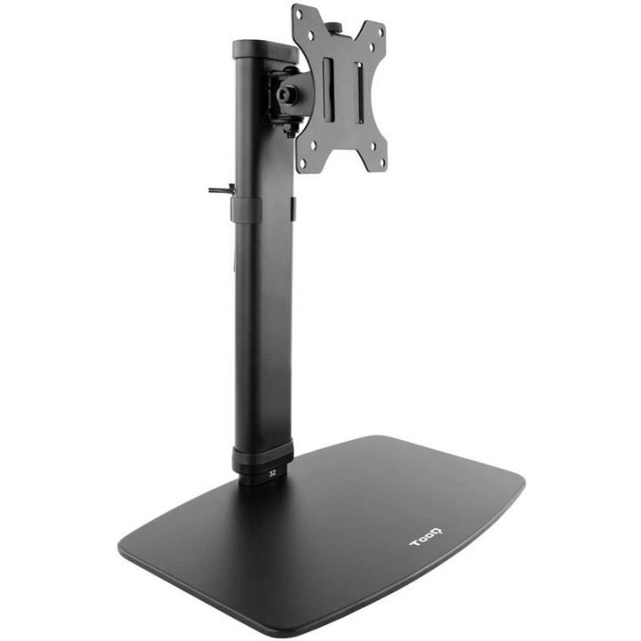 Soporte De Mesa TV Monitor Tooq Reg.altura Gir. Incl. 17-27 Black