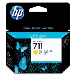 Tinta HP 711 CZ132A Yellow | InfoChen Canarias