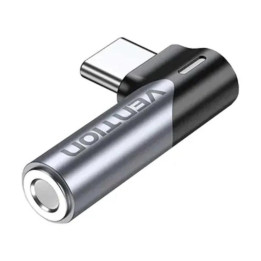 Adaptador Audio Vention USB-C/m - Jack 3.5MM/H Aluminio