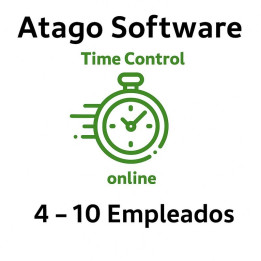 Time Control De Presencia Atago En La Nube 4-10 Empleados ((