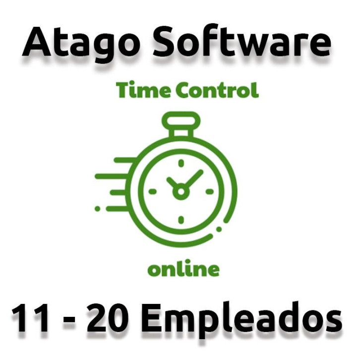 Time Control De Presencia Atago En La Nube 11-20 Empleados ((