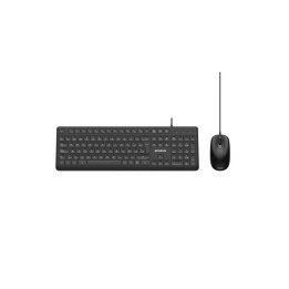 Teclado + Raton Phoenix USB 1200DPI Black | InfoChen Canarias