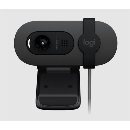 Webcam Logitech Brio 105 Fhd USB Black | InfoChen Canarias