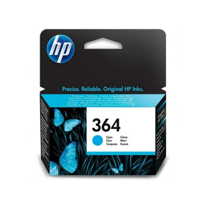 Tinta HP 364 CB318EE Cyan | InfoChen Canarias