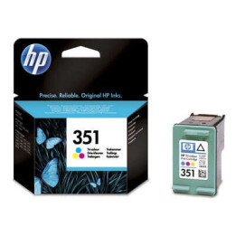 Tinta HP 351 CB337EE Color | InfoChen Canarias