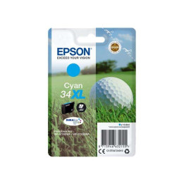 Tinta Epson C13T34724010 Cyan 34XL Durabrite Ultra T3472 |