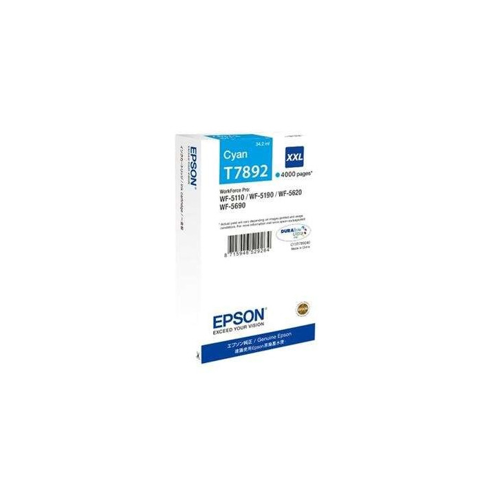 Tinta Epson C13T789240 Xxl Cyan T789240 Xxl | InfoChen Canarias