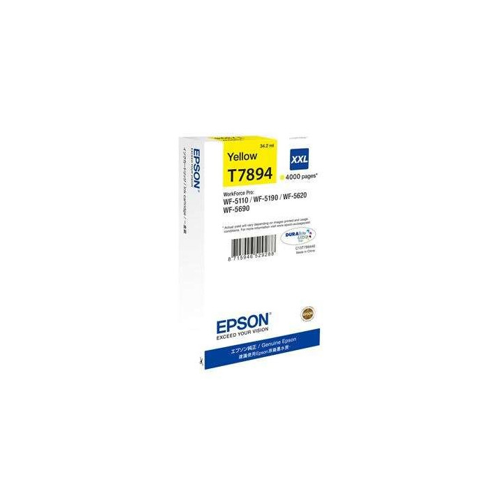 Tinta Epson C13T789440 Xxl Yellow T789440 Xxl | InfoChen Canarias