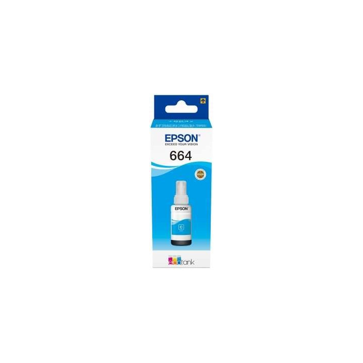 Tinta Epson L355/L555 Bote Cyan 664 Ecotank Bottle (70ML) |
