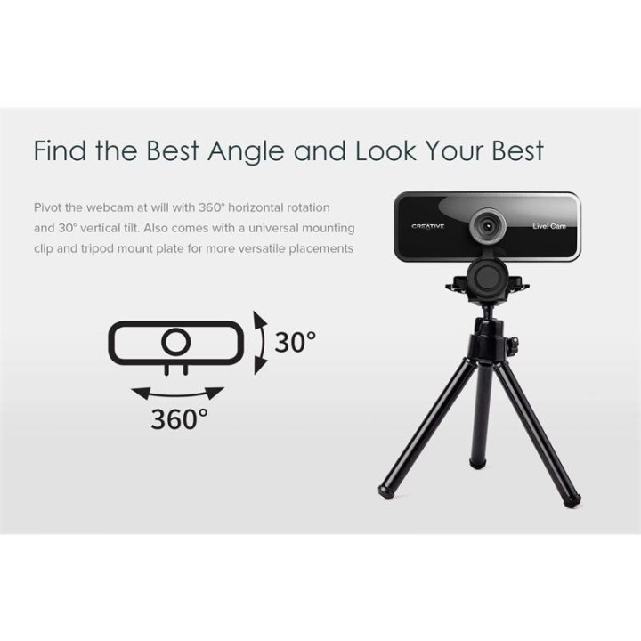 Webcam Creative Live Cam Sync Full HD 1080P | InfoChen Canarias