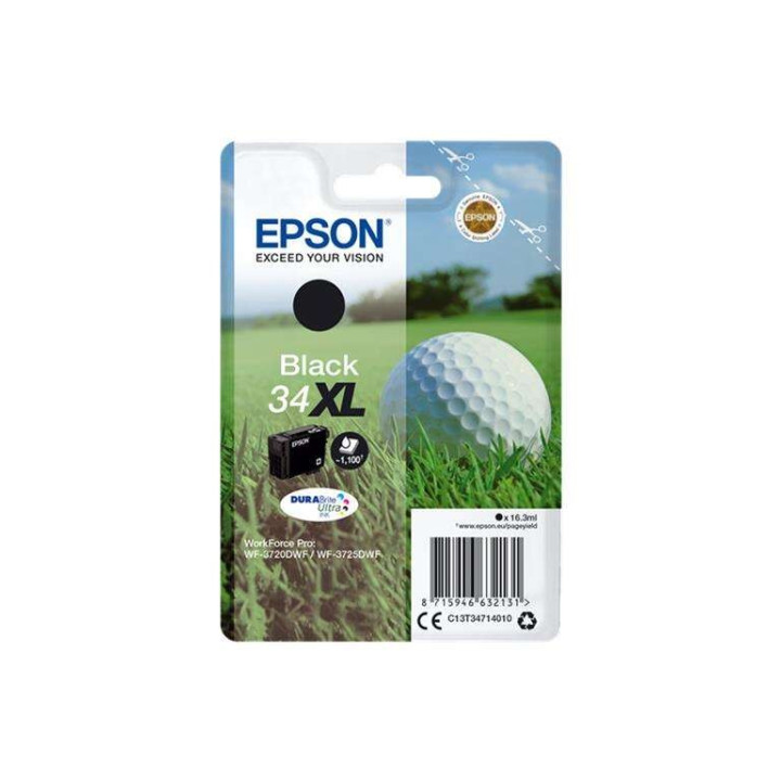Tinta Epson C13T34714010 Black 34XL Durabrite Ultra T3471 |