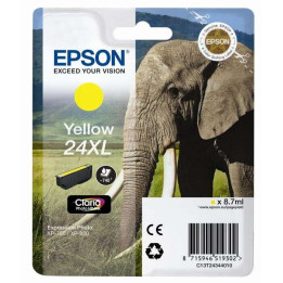 Tinta Epson C13T24344012 T2434 Yellow 24XL | InfoChen Canarias