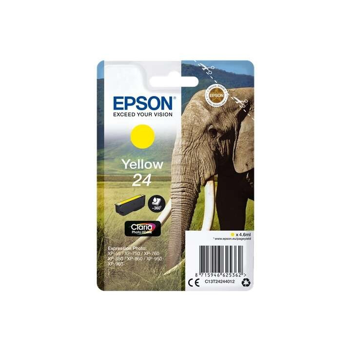 Tinta Epson C13T24244012 Yellow 24 | InfoChen Canarias