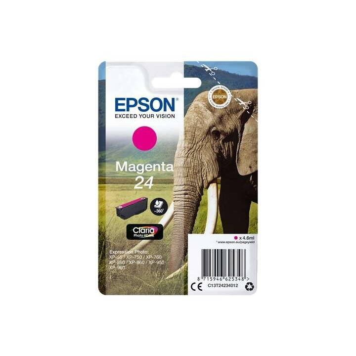 Tinta Epson C13T24234012 Magenta 24 | InfoChen Canarias