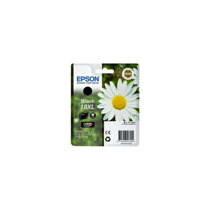 Tinta Epson C13T18114012 Black 18XL | InfoChen Canarias