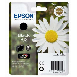 Tinta Epson C13T18014012 T1801 Black 18 | InfoChen Canarias