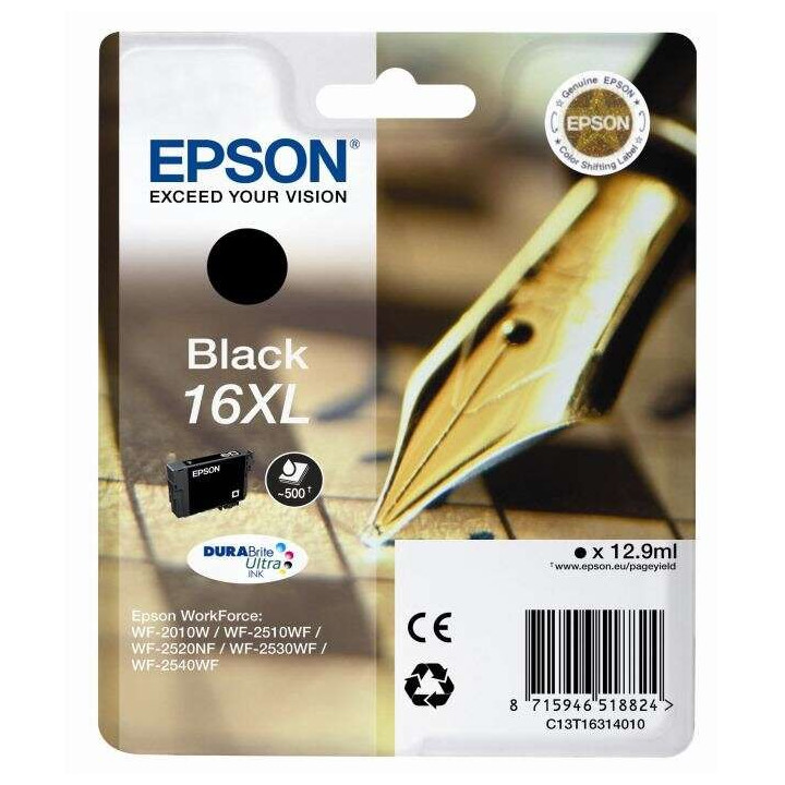 Tinta Epson C13T16314012 T1631 Black 16XL | InfoChen Canarias