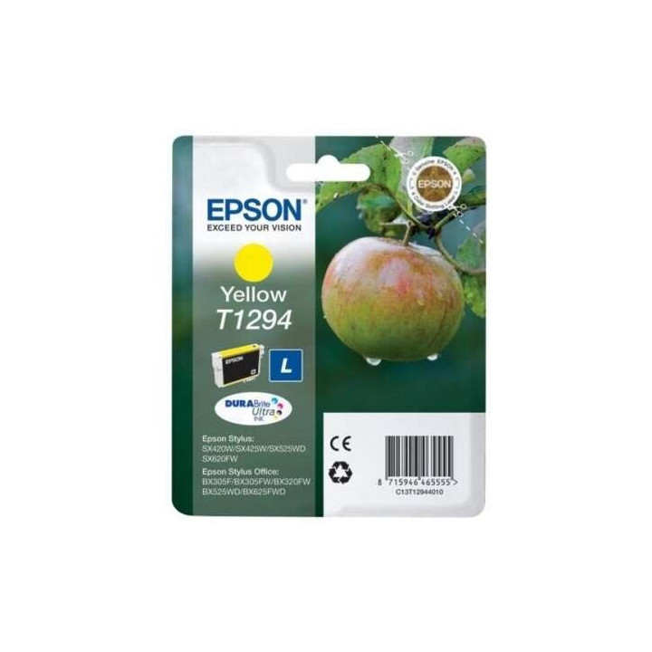 Tinta Epson C13T12944012 Yellow T1294 | InfoChen Canarias