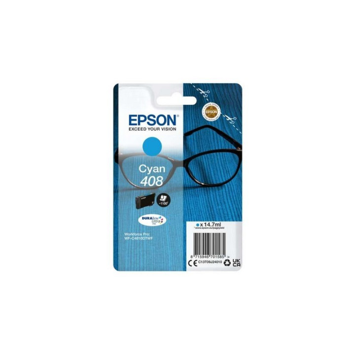 Tinta Epson C13T09J24010 T09J2 Cyan WF-4810DTWF 408 | InfoChen