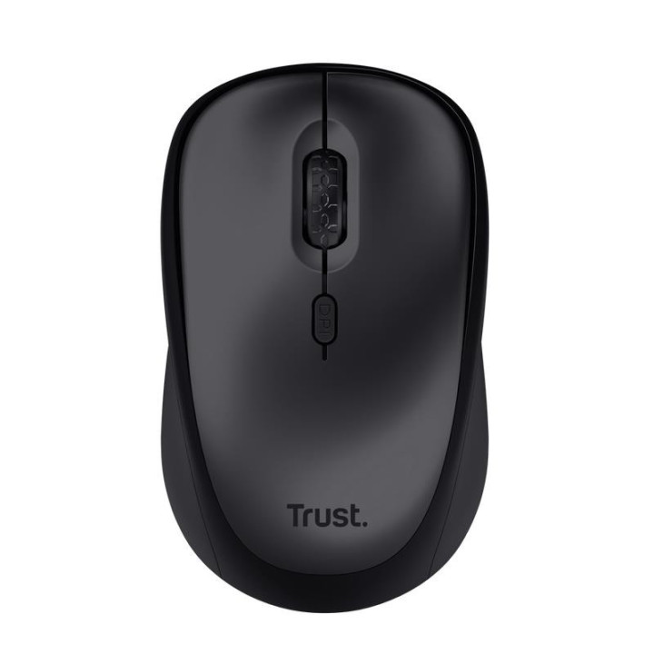 Maletin Trust Bologna 16 Black + Raton Wireless Silent Black |