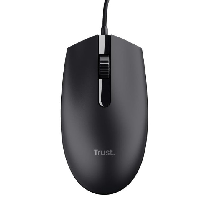 Raton Trust Basi USB Black | InfoChen Canarias