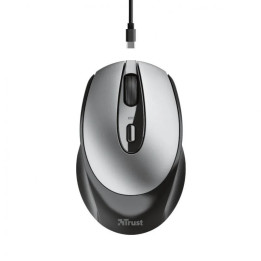 Raton Trust Zaya Recargable Wireless Black | InfoChen Canarias