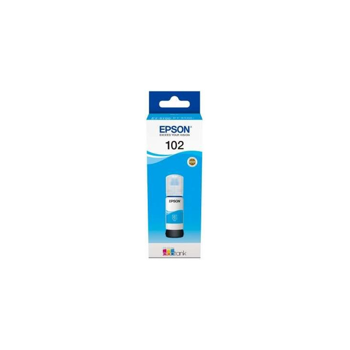Tinta Epson 2700/2750/3700/3750/4750 Bote 102 Cyan Ecotank Bottle