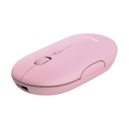 Raton Trust Puck Recargable Wireless Bluetooh Pink | InfoChen