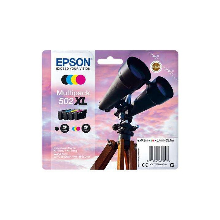 Tinta Epson C13T02W64010 T02W6 Multipack 502XL | InfoChen