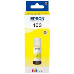 Tinta Epson Bote 103 Yellow Ecotank Bottle C13T00S44A L31XX |