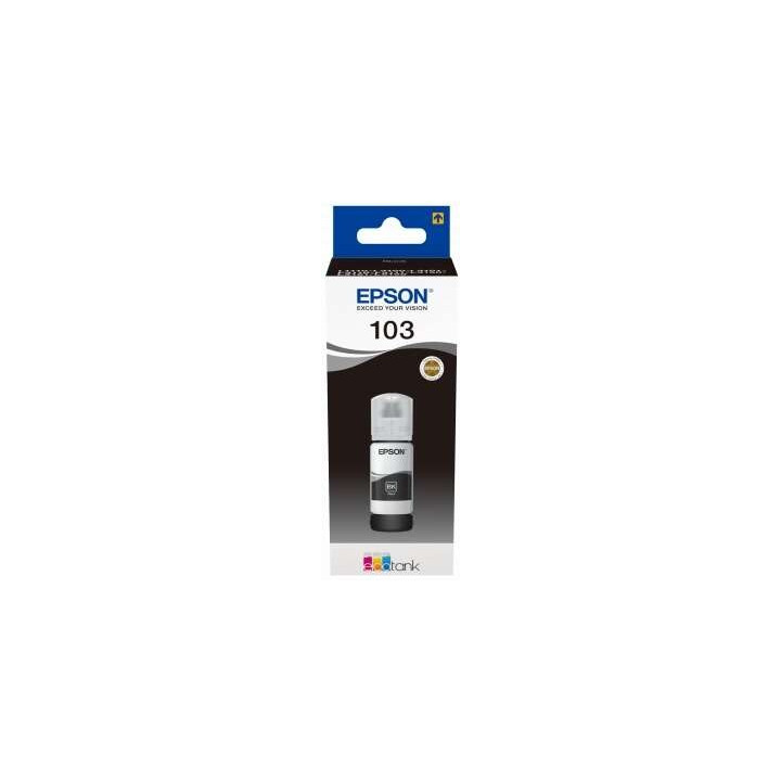 Tinta Epson Bote 103 Black Ecotank Bottle C13T00S14A10 L31XX |